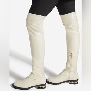 New in Box Bradana Bone Tall Flat Boot, 5.5